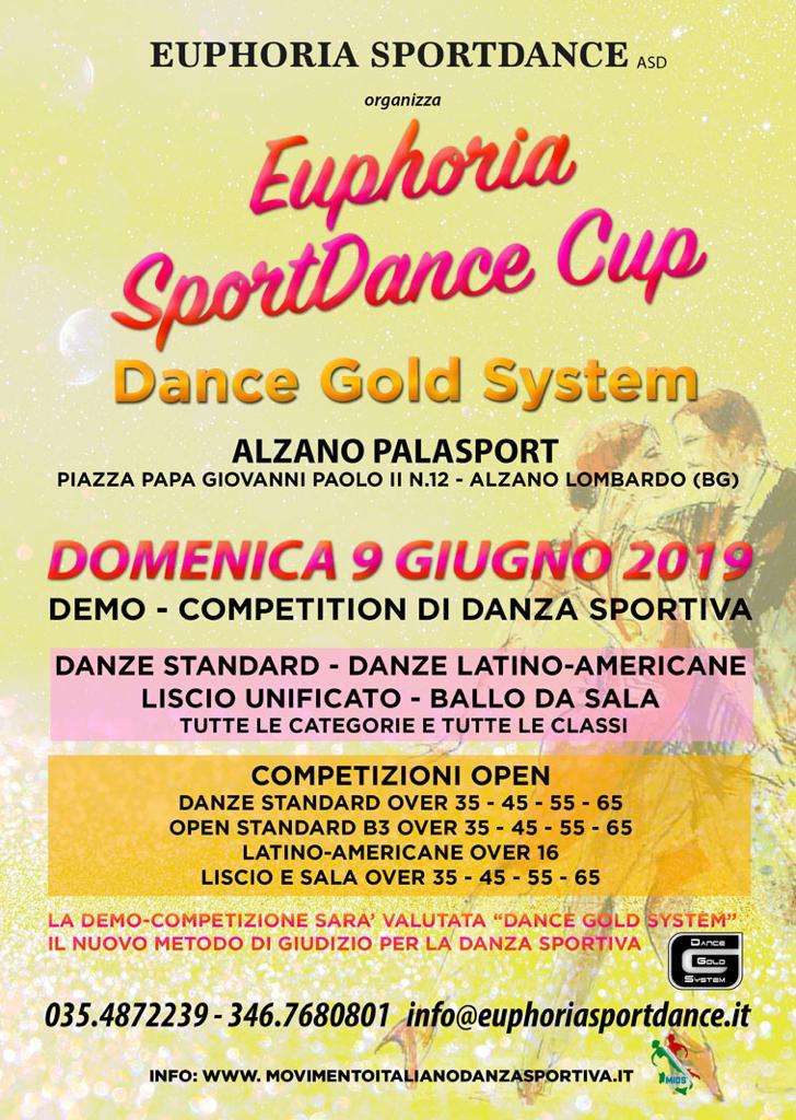 EUPHORIA SPORTDANCE CUP DANCE GOLD SYSTEM